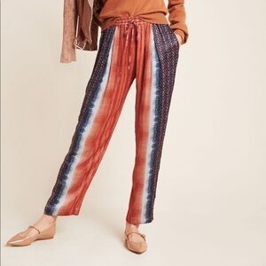 𝅺ANTHRO Conditions Apply Mallorca Dyed Tapered Trousers